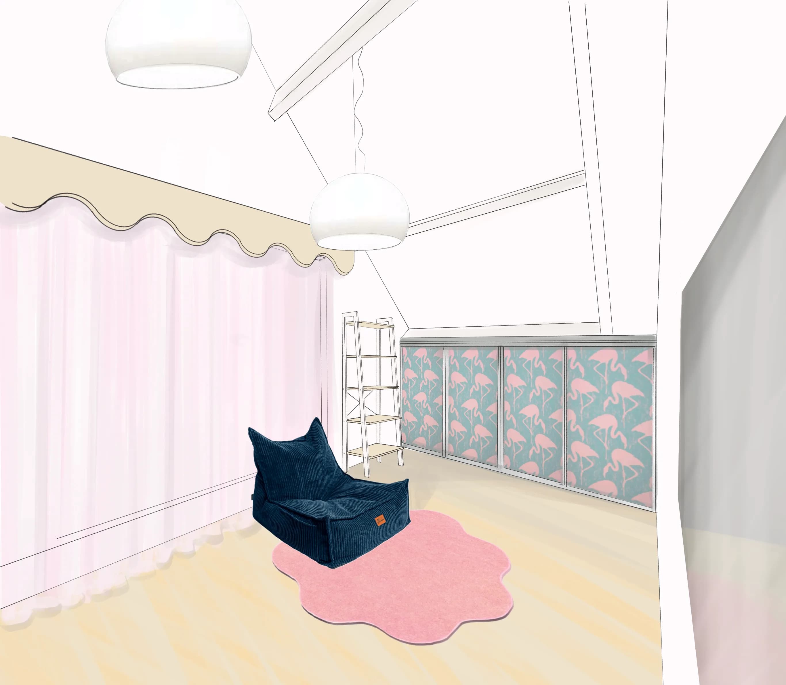 A Room to Dream, Move and Grow room perspective