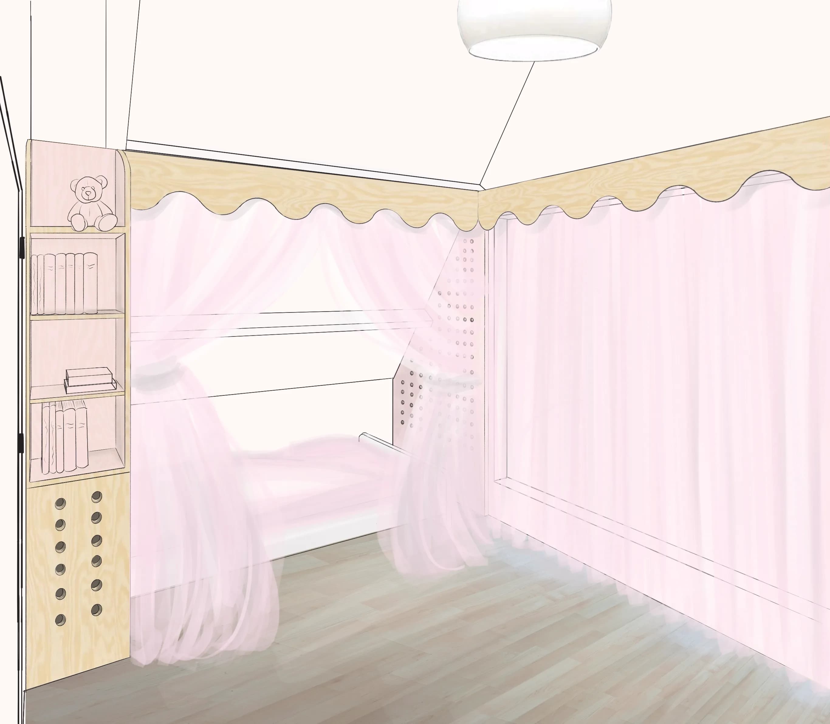 A Room to Dream, Move and Grow final room perspective