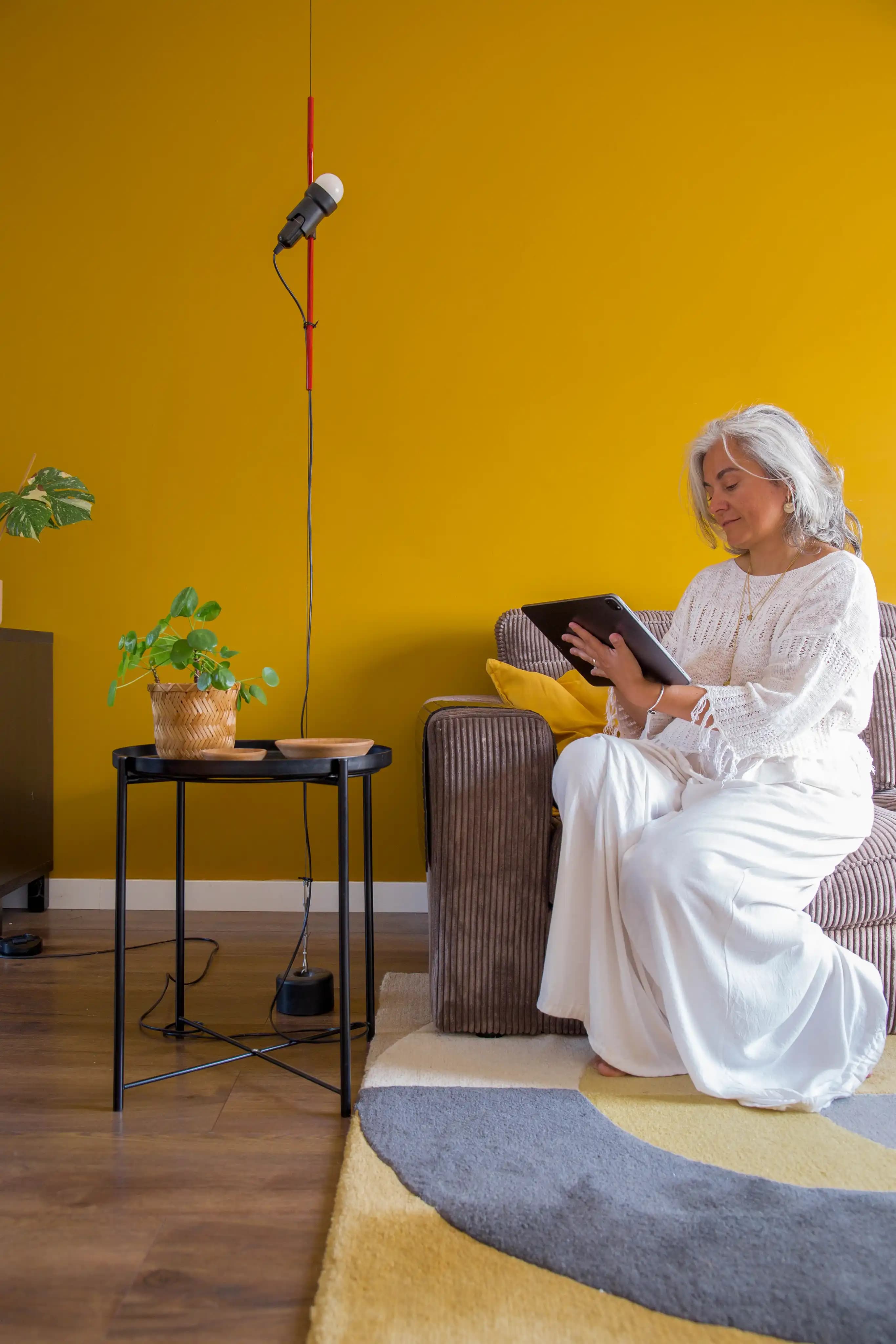 Autumn at Home — reading corner