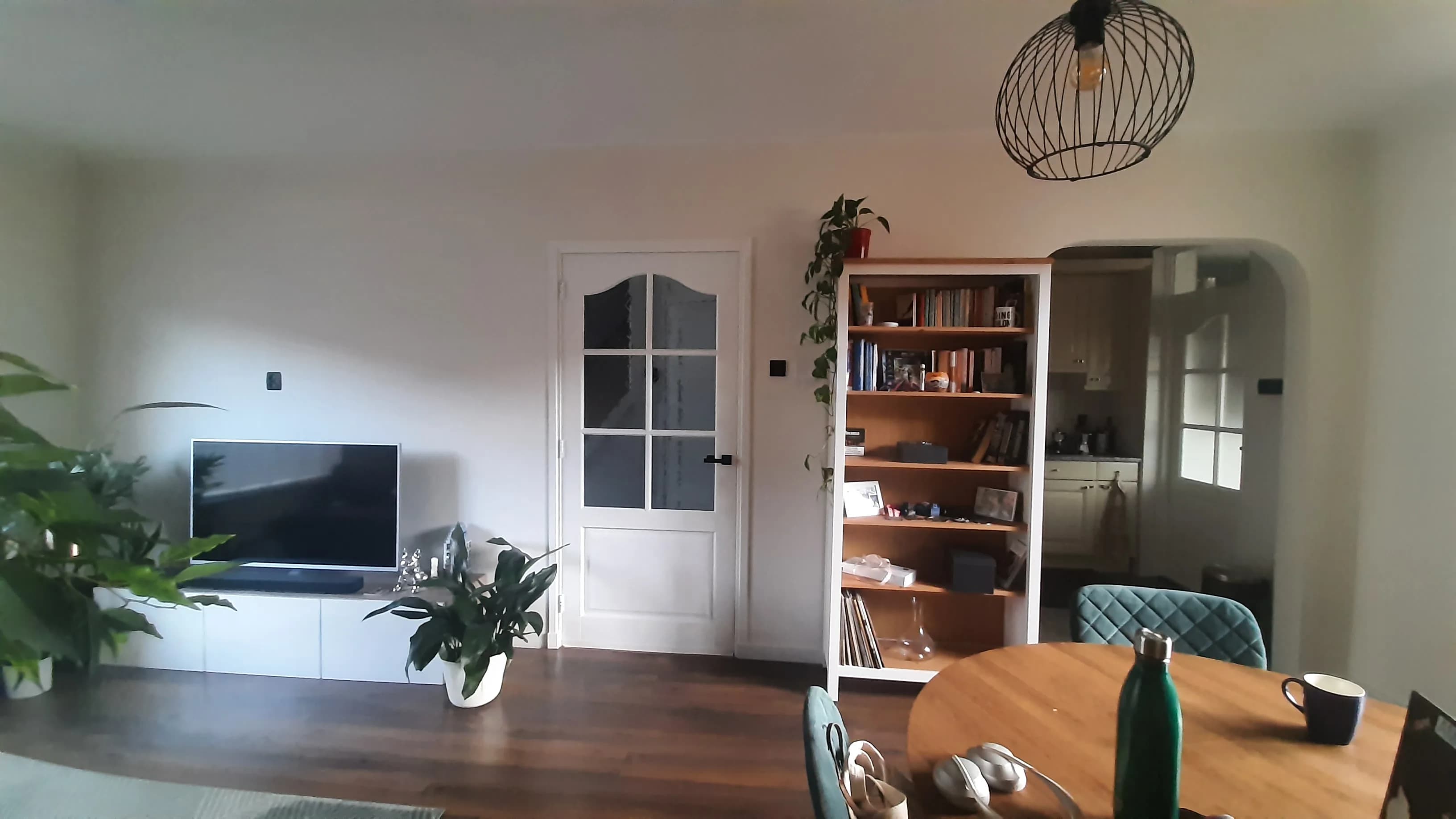 Autumn at Home — living room before