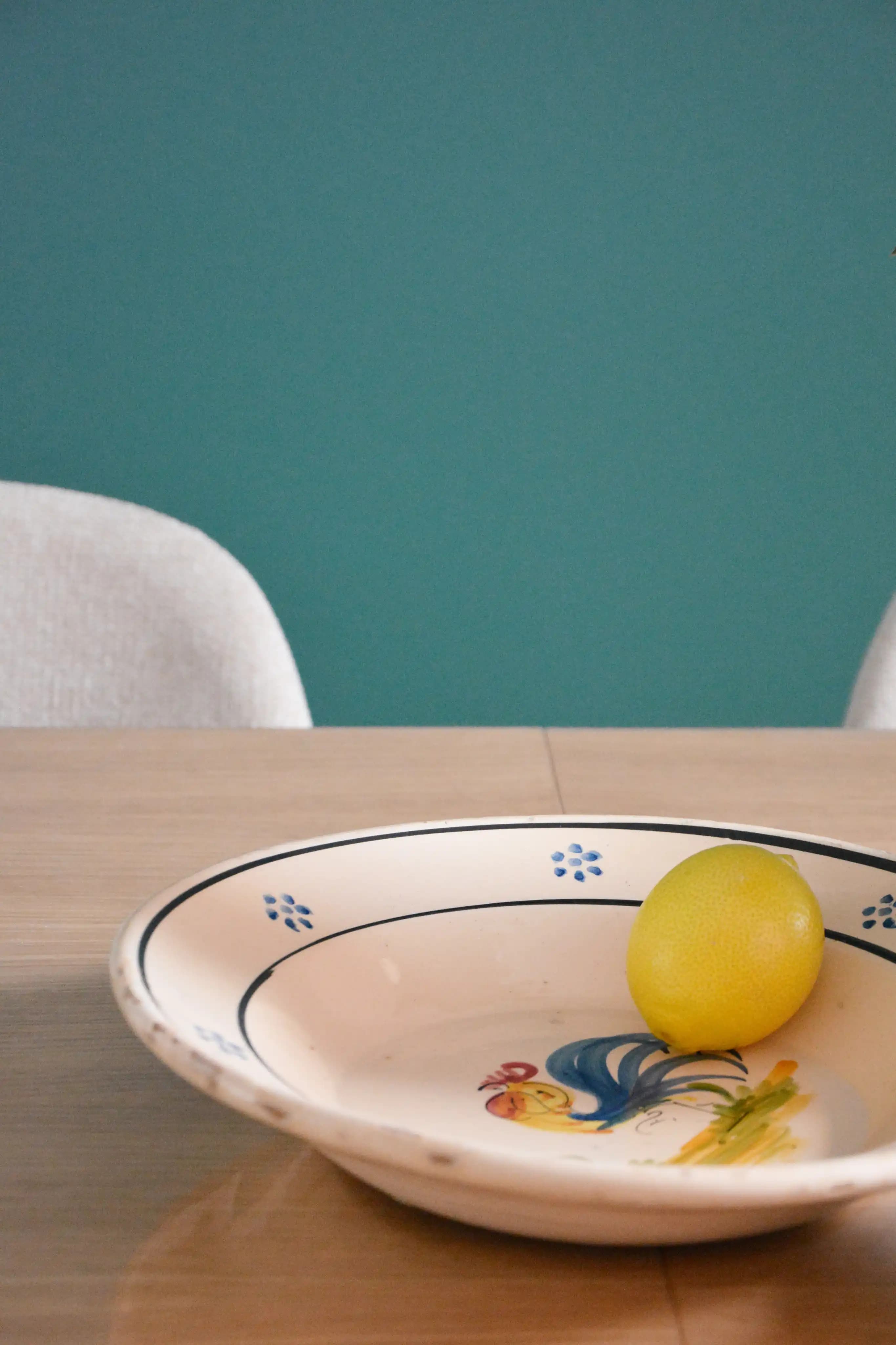 Ceramics and Piano ceramic plate vignette