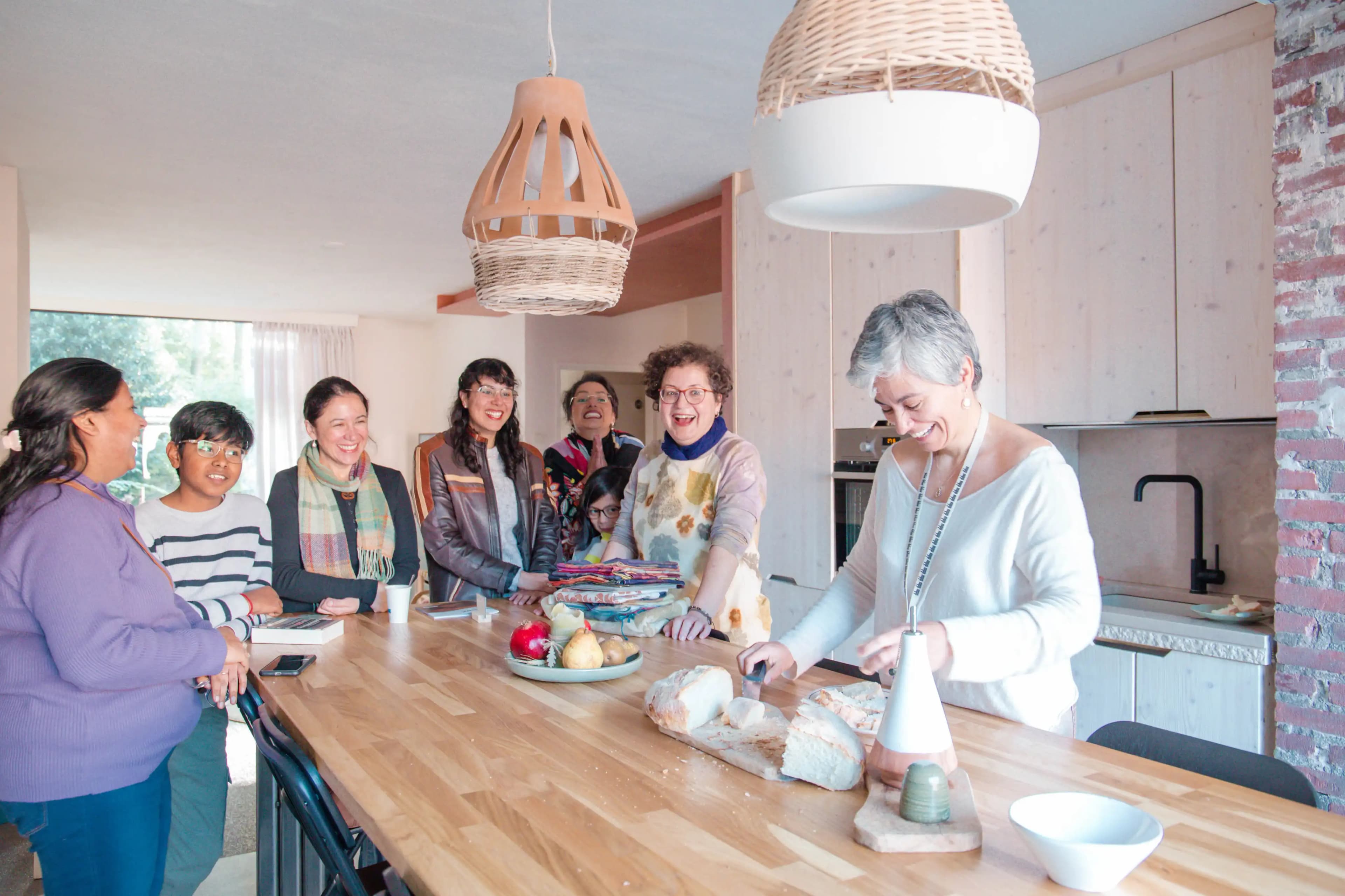 Convivio bread and olive oil ritual