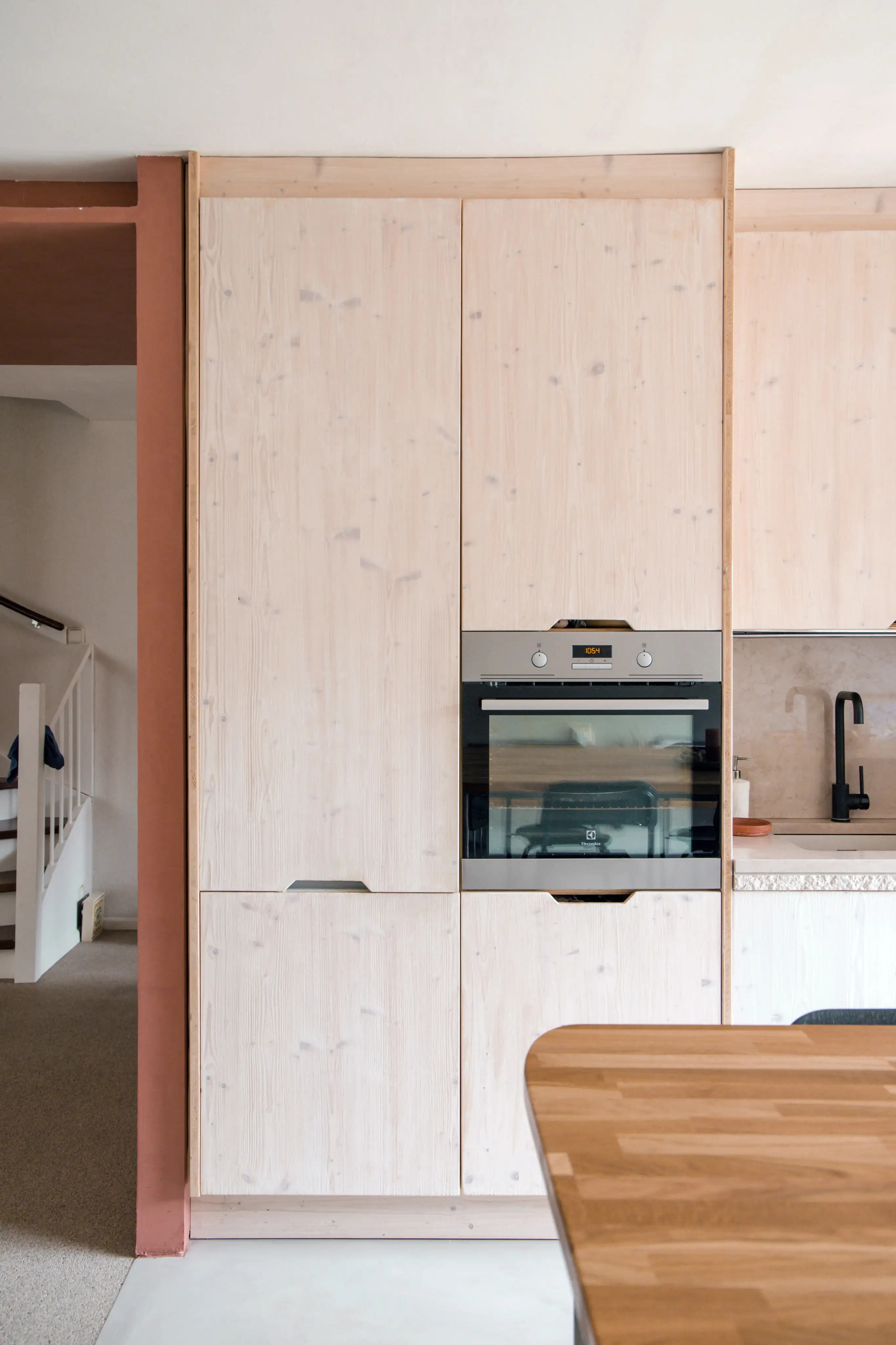 Terracotta House kitchen cabinetry