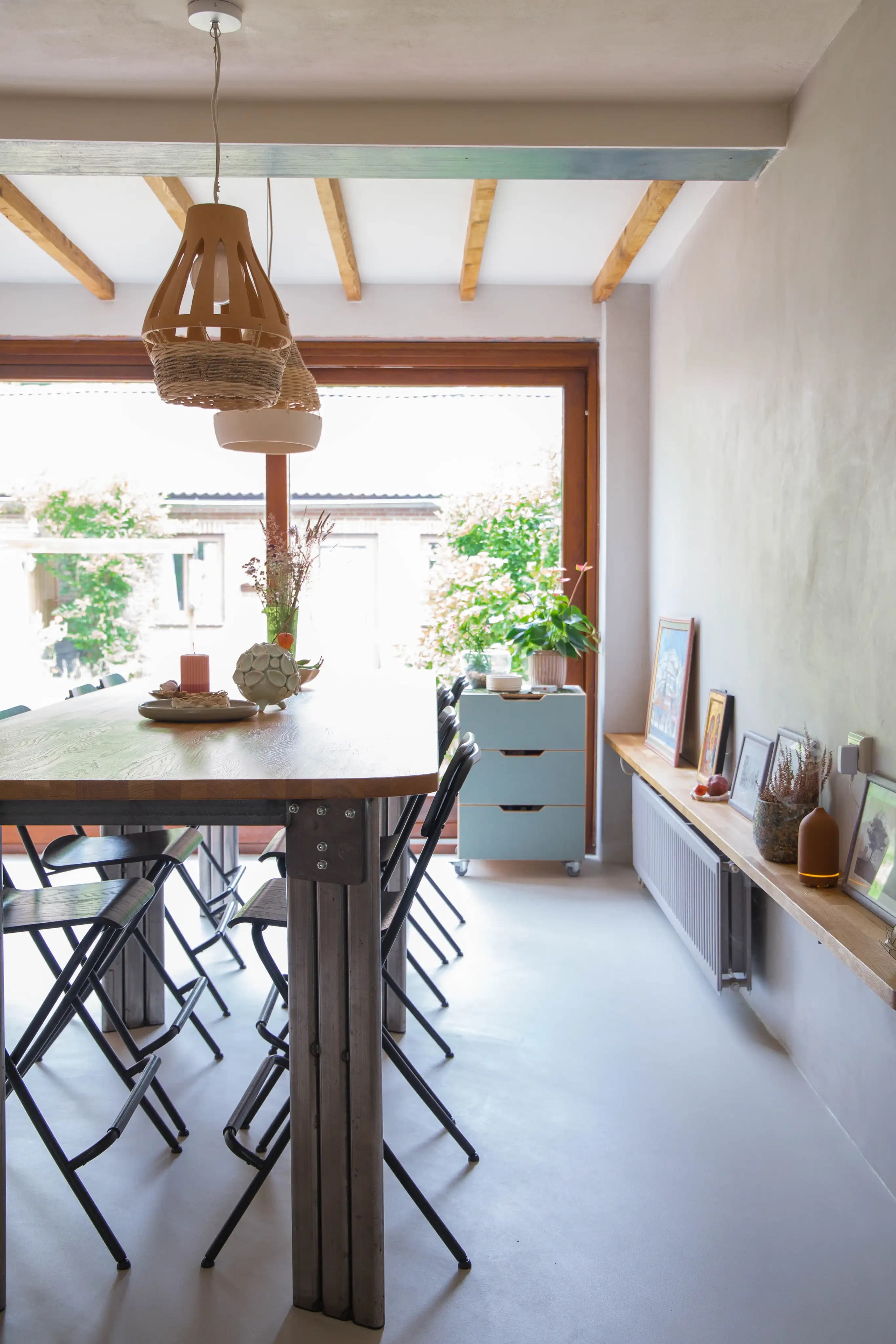 Terracotta House dining table