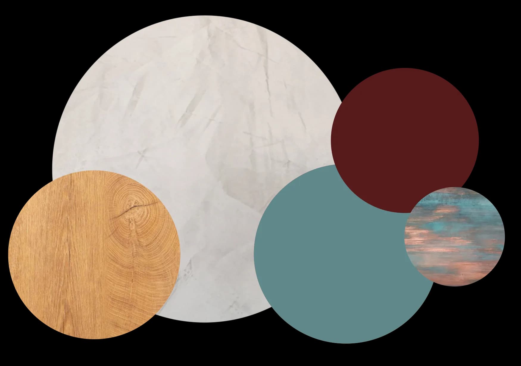 The Bohemian Hearth colour palette