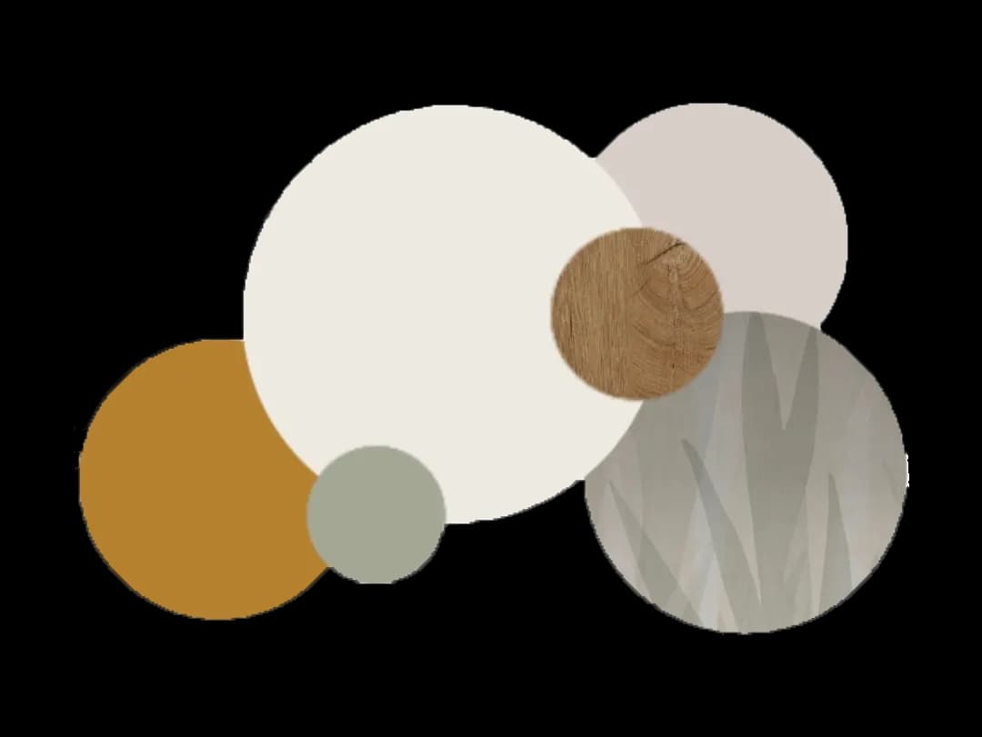 The Gentle Nest colour palette