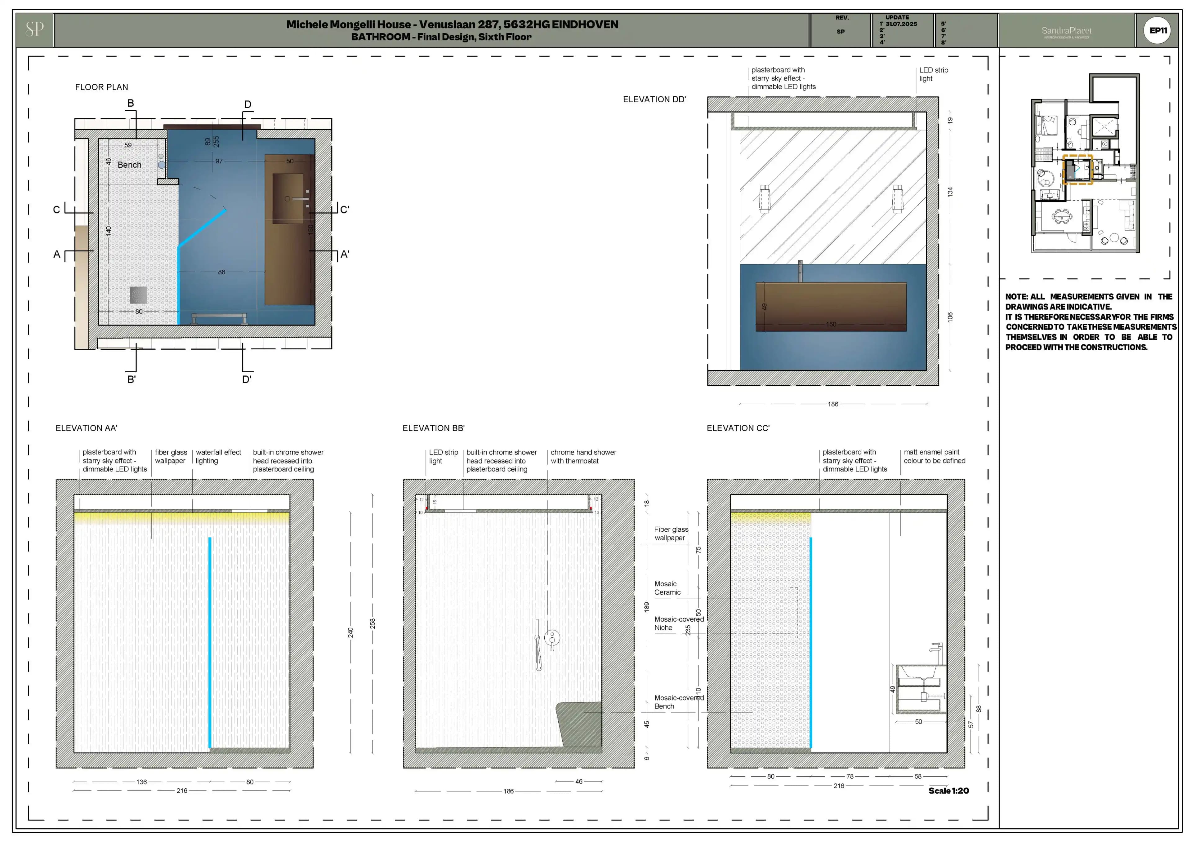 The Home SPA Retreat floor plan